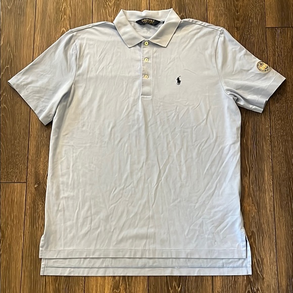 Polo Golf Ralph Lauren PGA Men's Large Light Blue Polo Shirt - Picture 1 of 8